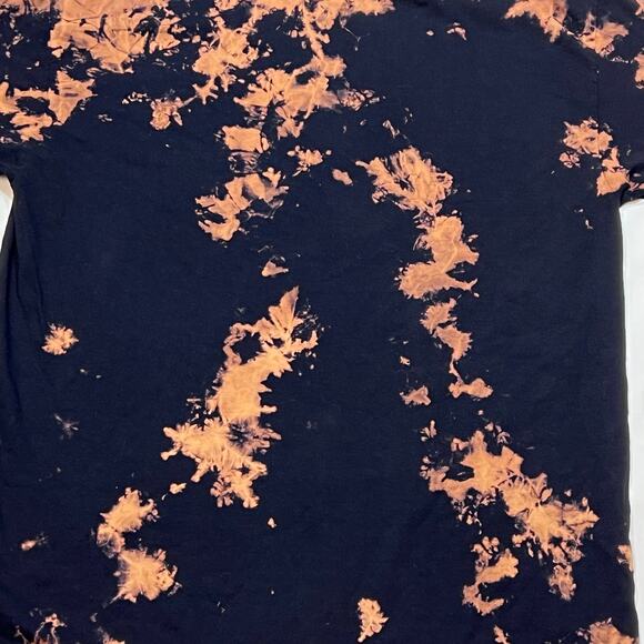 Kiss Living Legends T-Shirt Acid Wash Men Large Black Brown Rock Shirt New - Picture 4 of 6